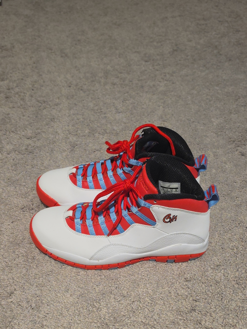 Men Air Jordan 10 Retro 'City Pack - Chicago'